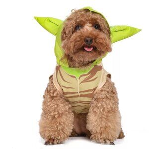 Fetch for Pets Halloween Disney Yoda Dog Costume Sz Med